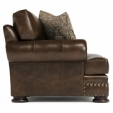 Bernhardt Foster Leather Chair