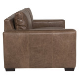 Bernhardt Dawkins Leather Loveseat