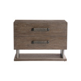 Bernhardt Casa Paros Nightstand with Panel Base