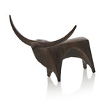 John Richard Abstract Ox Sculpture