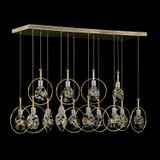 John Richard Bergamo Fourteen-Light Horizontal Chandelier