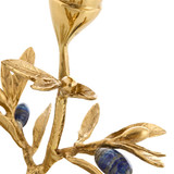 John Richard Brass Flora Candleholder - Large
