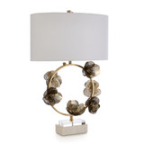 John Richard Golden Camellia Accent Lamp