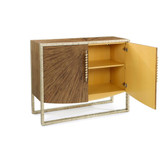 John Richard Korina Two-Door Cabinet