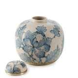 John Richard Lidded Bloom Jar - Wide