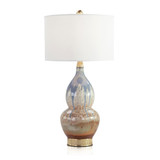 John Richard Overflow Table Lamp - Round