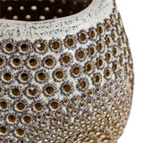 John Richard Perforated Porcelain Vase - Silver