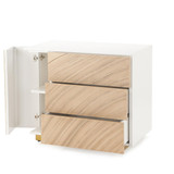 John Richard Province Three-Drawer Chest - Left