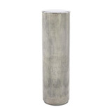 John Richard Silver Serpent Lighted Pedestal