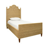 Worlds Away Chamberlain Twin Bed