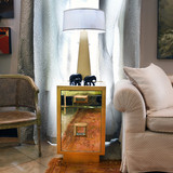 Worlds Away Cisco Side Table