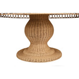Worlds Away Gabrielle Dining Table - 60"
