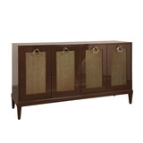 Worlds Away Marcella Buffet - Brown Lacquer