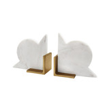 Worlds Away Odum Bookends