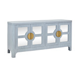 Worlds Away Opal Buffet - Light Blue