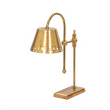 Amber Lewis x Four Hands Vesper Table Lamp - Aged Patina Brass