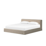 Four Hands Aidan Slipcover Bed - Savoy Parchment - King