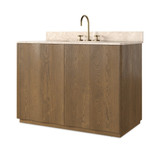 Four Hands Brookhurst Single Wide Vanity - Satin Drifted Oak