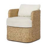 Four Hands Caney Outdoor Dining Chair - Vergo Cream