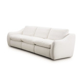 Four Hands Crawford Power Recliner 3Pc Sectional Sofa - Crypton Nomad Snow