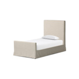 Four Hands Daphne Slipcover Bed - Savoy Parchment - Twin