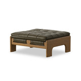 Four Hands Halston Ottoman - Dulane Moss