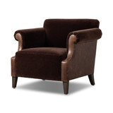 Four Hands Harvey Chair - Monte Chocolate