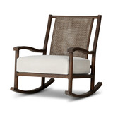 Four Hands Herston Outdoor Rocking Chair - Vergo Cream