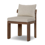 Four Hands Jackson Outdoor Armless Dining Chair - Ellor Beige