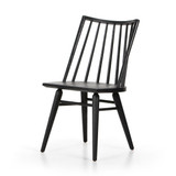 Four Hands Lewis Windsor Chair - Black Oak NEW