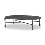 Four Hands Rayna Coffee Table - Grey Italian Marble