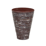 Four Hands Reeves Large End Table - Cordovan Marble