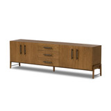 Four Hands Rosedale Media Console - Amber Oak