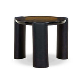 Four Hands Rover Nesting Table - Small - Amber Cast Glass