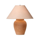 Four Hands Russo Table Lamp - Aged Natural Terracotta