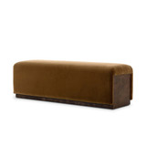 Four Hands Samsoe Accent Bench - Surrey Ochre