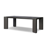 Four Hands Soho Outdoor Metal Dining Table 86" - Bronze