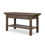 Four Hands Tobiah Kitchen Island - Brown Oak