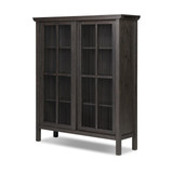 Four Hands Tuscola Cabinet - Smoked Black