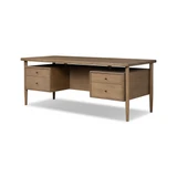 Four Hands Archer Desk - Toasted Brown Oak