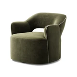 Four Hands Blythe Swivel Chair - Surrey Olive