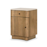 Four Hands Boa Nightstand LAF - Sandy Mindi Veneer