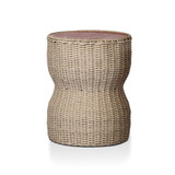 Four Hands Brixby Outdoor End Table - Desert Marble