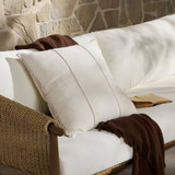 Four Hands Calvin Outdoor Pillow - Bombay Flax - 20"x20" NEW