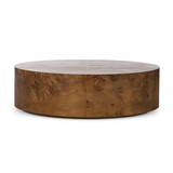 Four Hands Caya Large Coffee Table - Caramel Burl