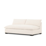Four Hands Grant Armless Sofa - 74" - Crypton Nomad Snow