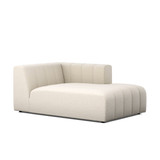 Four Hands Langham Channeled RAF Chaise PC - Crypton Nomad Snow