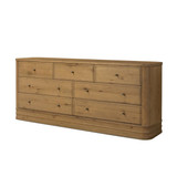 Four Hands Minnie 7 Drawer Dresser - Aged Natural Oak Veneer