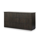 Four Hands Ona 6 Drawer Dresser - Smoked Black Mindi