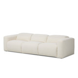 Four Hands Radley Power Recliner 3PC Sectional - 121" - Crypton Nomad Snow
